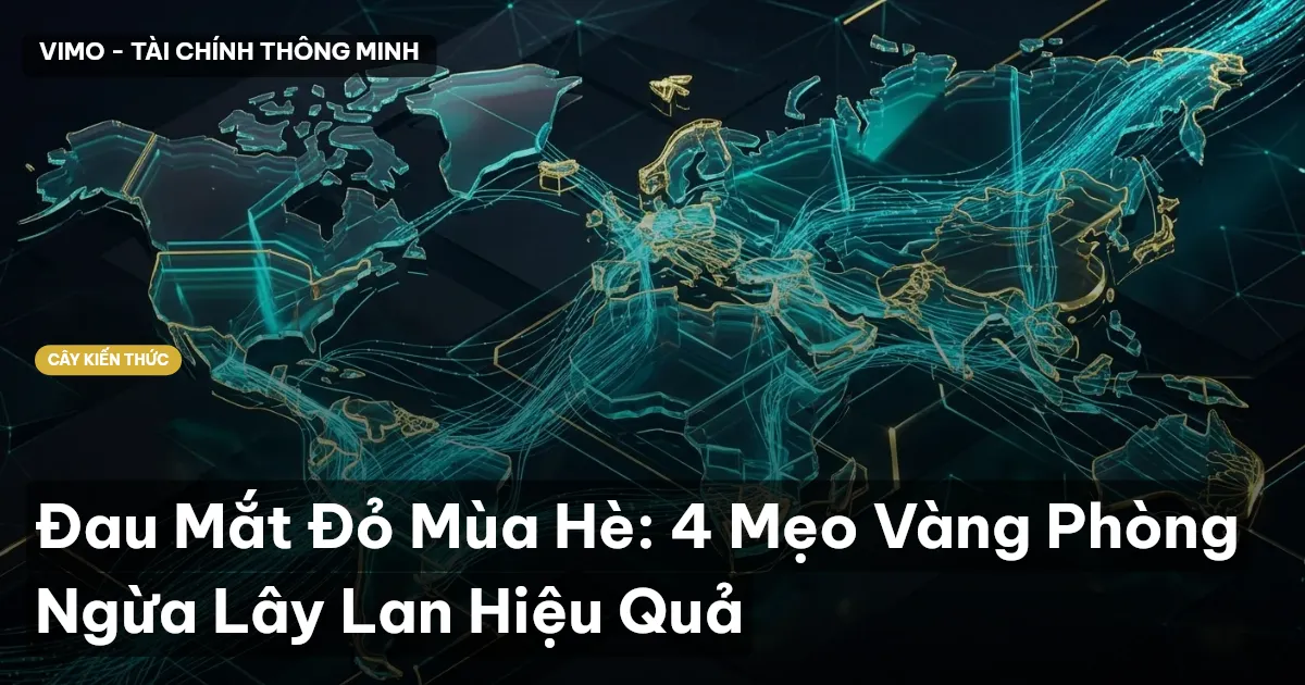 Đau Mắt Đỏ Mùa Hè: 4 Mẹo Vàng Phòng Ngừa Lây Lan Hiệu Quả