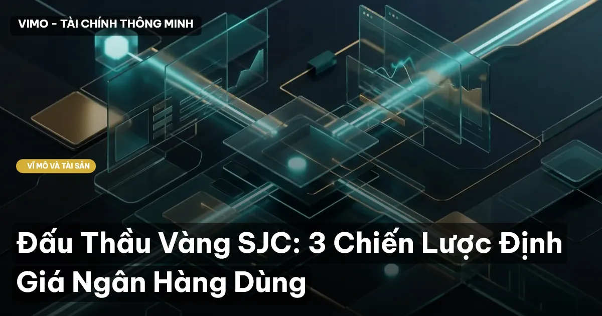 Đấu Thầu Vàng SJC: 3 Chiến Lược Định Giá Ngân Hàng Dùng