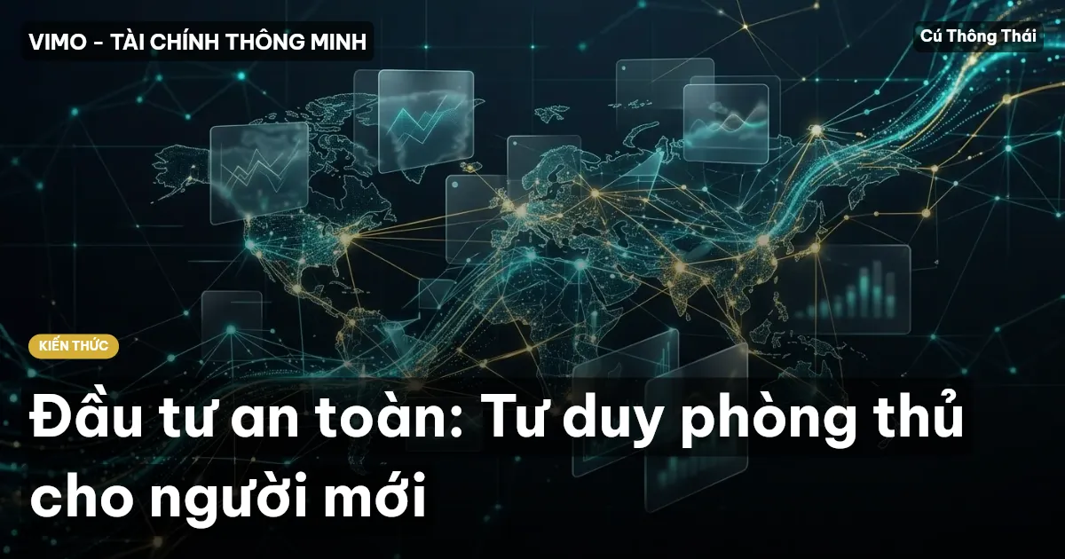 Đầu tư an toàn: Tư duy phòng thủ cho người mới
