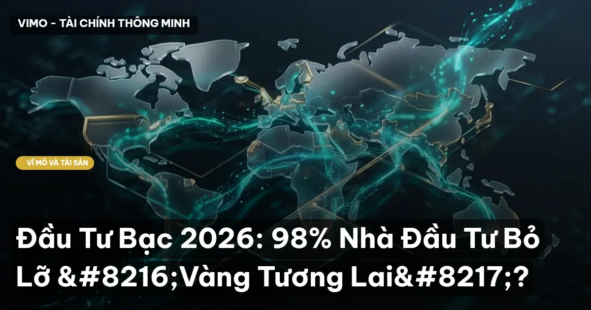 Đầu Tư Bạc 2026: 98% Nhà Đầu Tư Bỏ Lỡ 'Vàng Tương Lai'?
