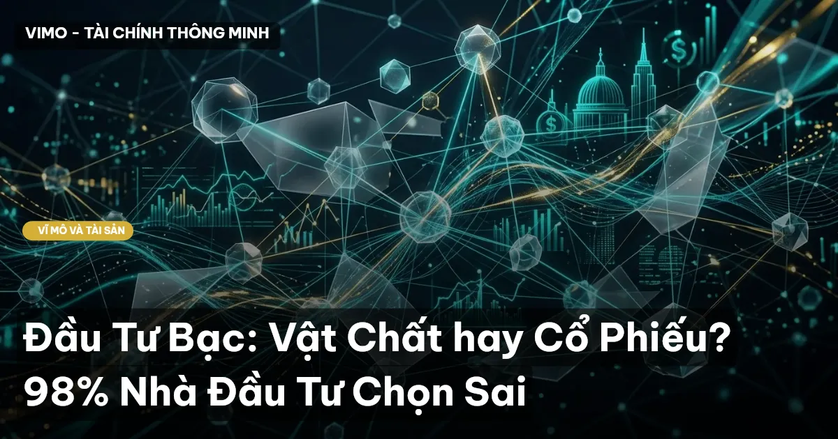 Đầu Tư Bạc: Vật Chất hay Cổ Phiếu? 98% Nhà Đầu Tư Chọn Sai