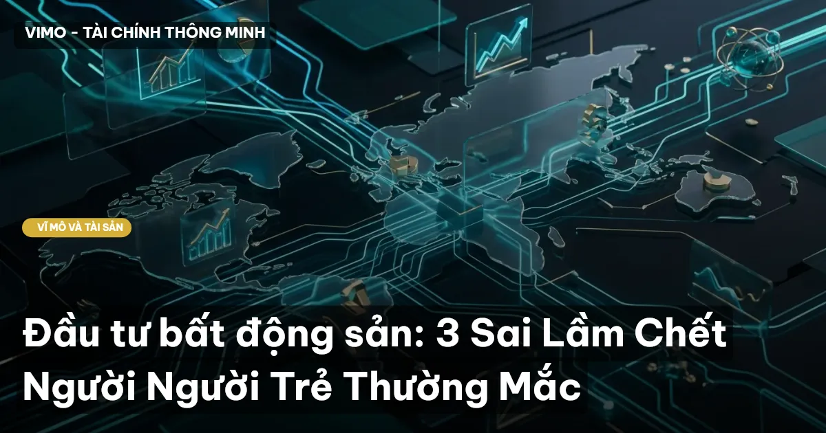 Đầu tư bất động sản: 3 Sai Lầm Chết Người Người Trẻ Thường Mắc