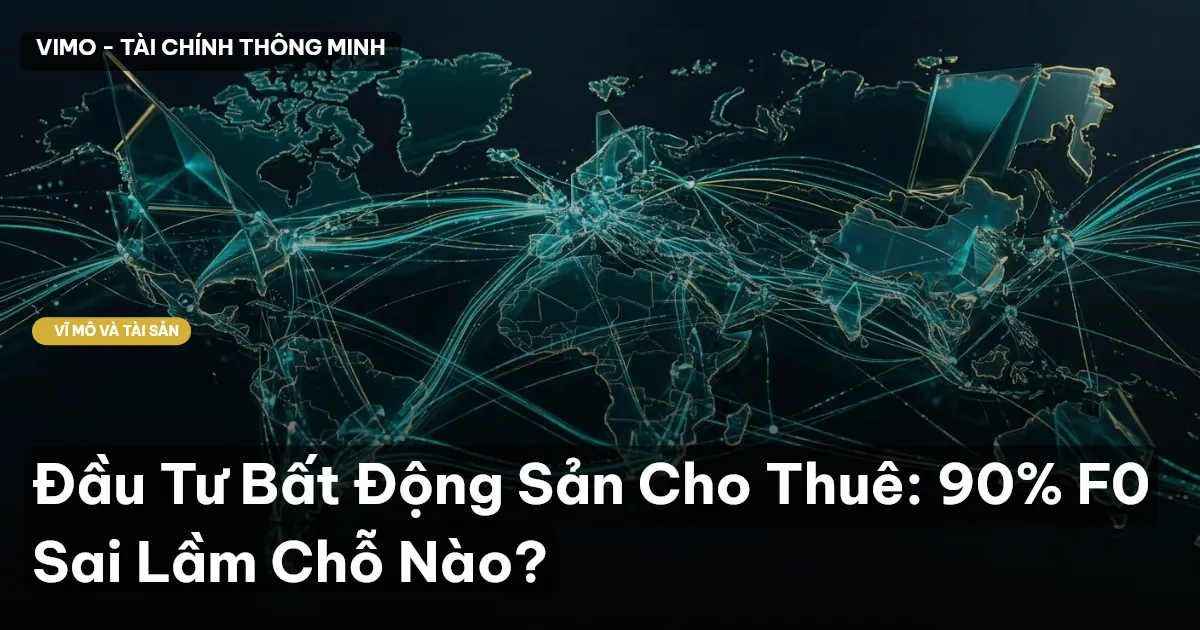 Đầu Tư Bất Động Sản Cho Thuê: 90% F0 Sai Lầm Chỗ Nào?
