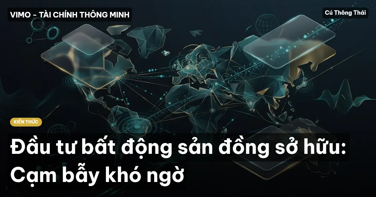 Đầu tư bất động sản đồng sở hữu: Cạm bẫy khó ngờ