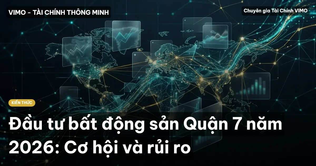 Đầu tư bất động sản Quận 7 năm 2026: Cơ hội và rủi ro