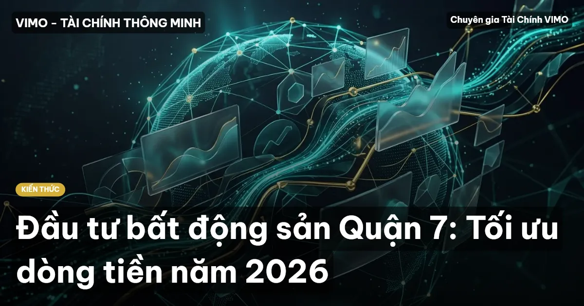 Đầu tư bất động sản Quận 7: Tối ưu dòng tiền năm 2026