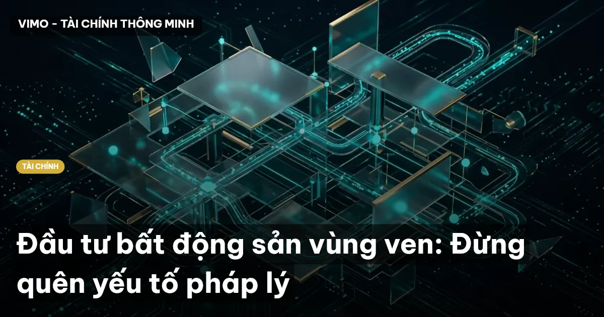 Đầu tư bất động sản vùng ven: Đừng quên yếu tố pháp lý