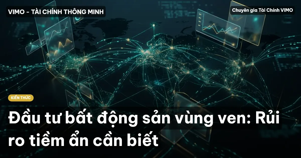 Đầu tư bất động sản vùng ven: Rủi ro tiềm ẩn cần biết
