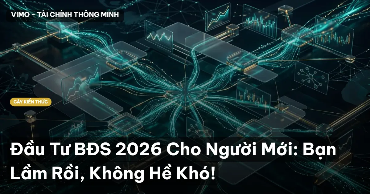 Đầu Tư BĐS 2026 Cho Người Mới: Bạn Lầm Rồi, Không Hề Khó!