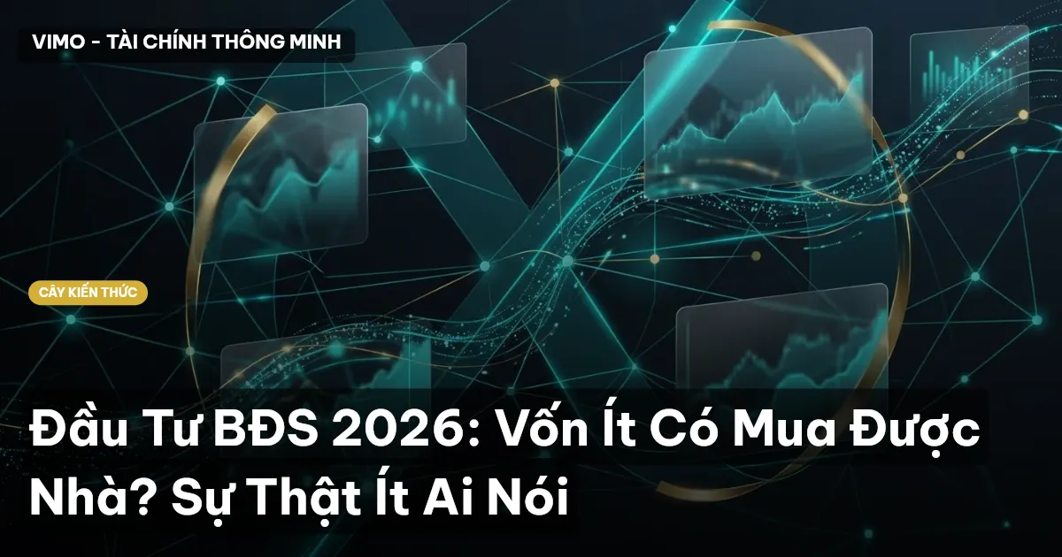 Đầu Tư BĐS 2026: Vốn Ít Có Mua Được Nhà? Sự Thật Ít Ai Nói