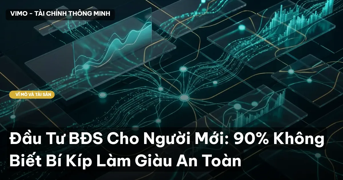 Đầu Tư BĐS Cho Người Mới: 90% Không Biết Bí Kíp Làm Giàu An Toàn