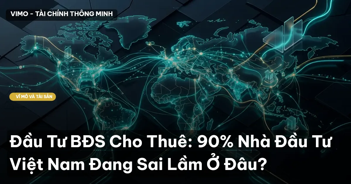 Đầu Tư BĐS Cho Thuê: 90% Nhà Đầu Tư Việt Nam Đang Sai Lầm Ở Đâu?