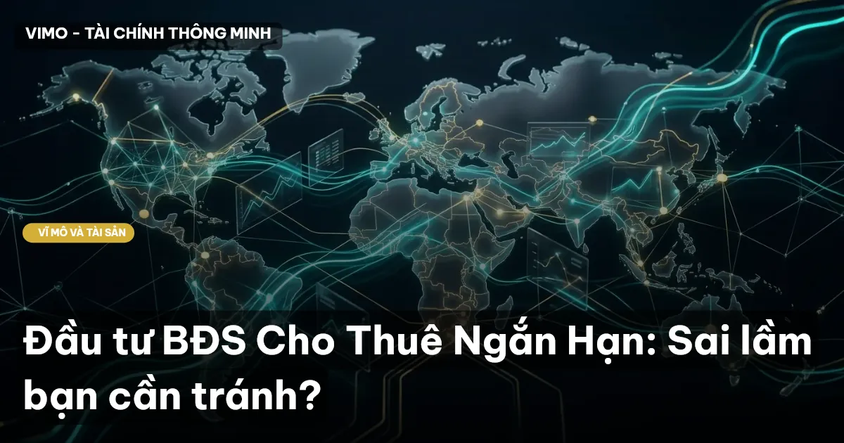Đầu tư BĐS Cho Thuê Ngắn Hạn: Sai lầm bạn cần tránh?
