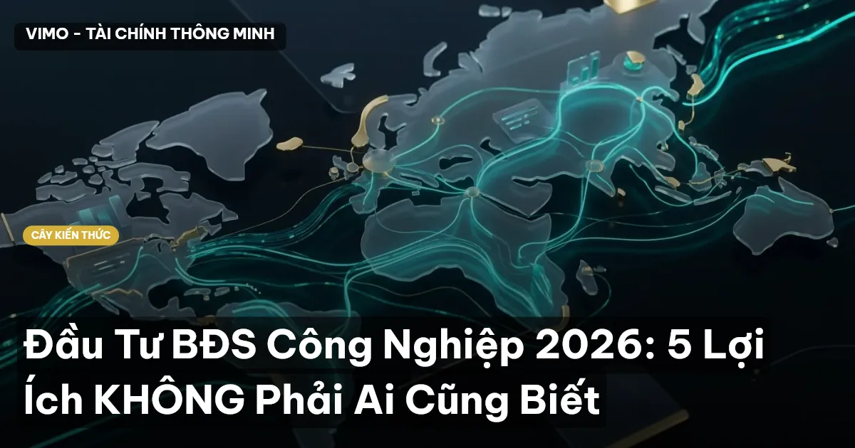 Đầu Tư BĐS Công Nghiệp 2026: 5 Lợi Ích KHÔNG Phải Ai Cũng Biết