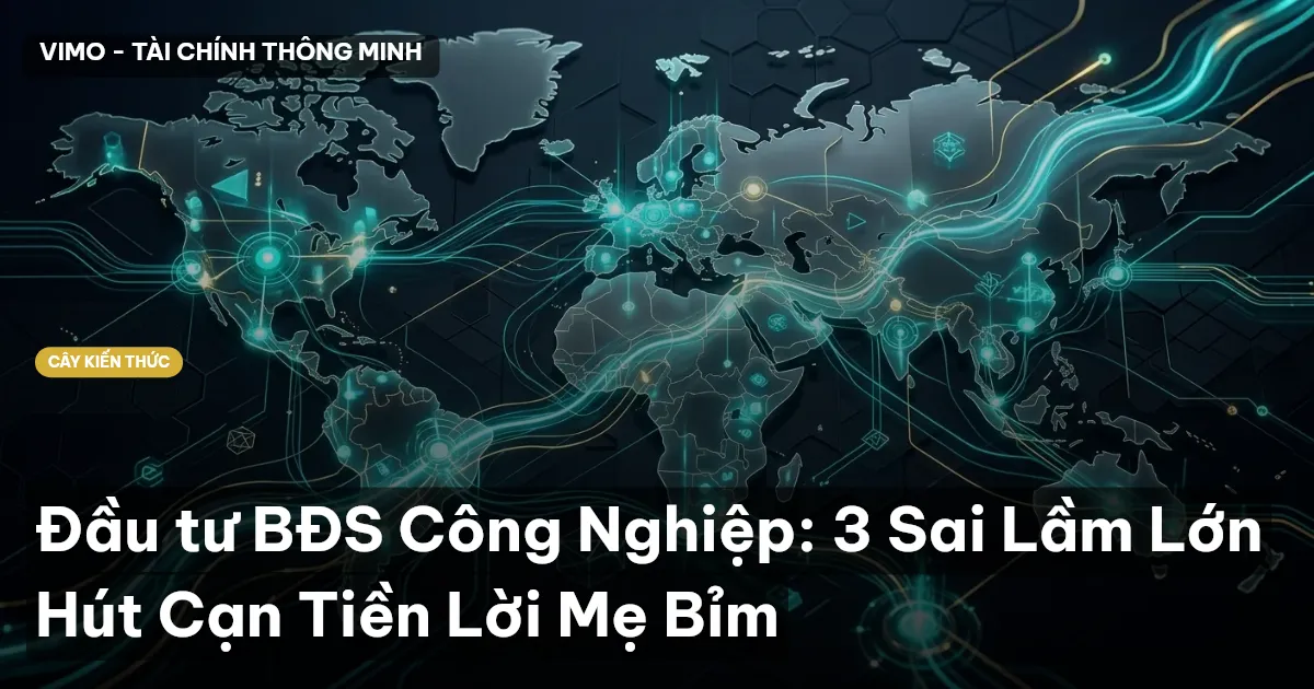 Đầu tư BĐS Công Nghiệp: 3 Sai Lầm Lớn Hút Cạn Tiền Lời Mẹ Bỉm
