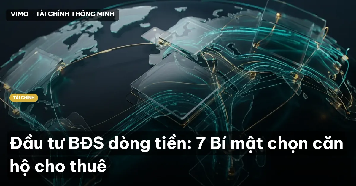Đầu tư BĐS dòng tiền: 7 Bí mật chọn căn hộ cho thuê