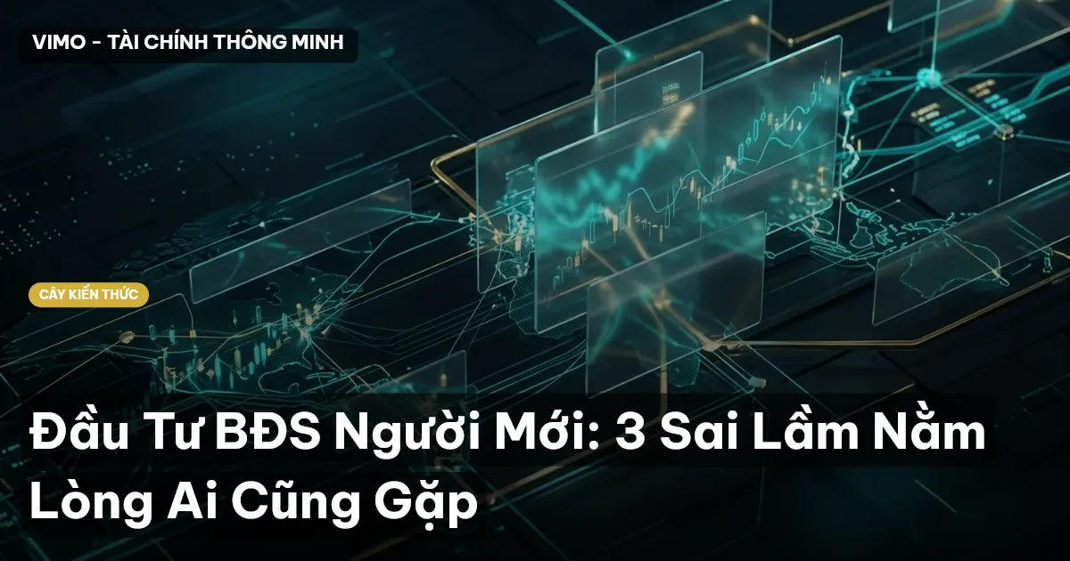 Đầu Tư BĐS Người Mới: 3 Sai Lầm Nằm Lòng Ai Cũng Gặp