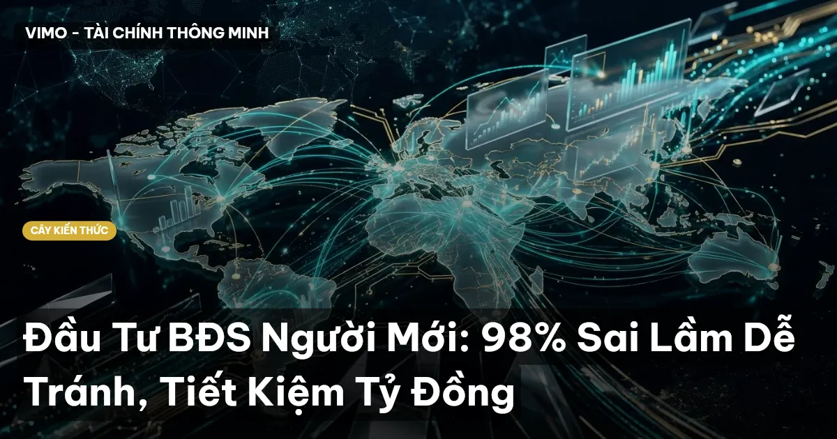 Đầu Tư BĐS Người Mới: 98% Sai Lầm Dễ Tránh, Tiết Kiệm Tỷ Đồng