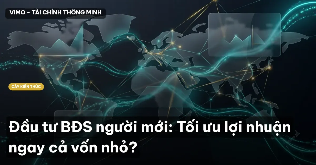 Đầu tư BĐS người mới: Tối ưu lợi nhuận ngay cả vốn nhỏ?