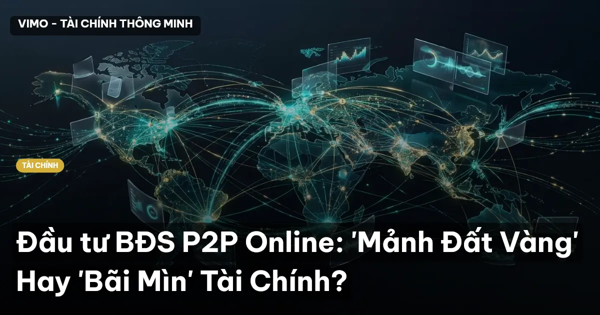 Đầu tư BĐS P2P Online: 'Mảnh Đất Vàng' Hay 'Bãi Mìn' Tài Chính?
