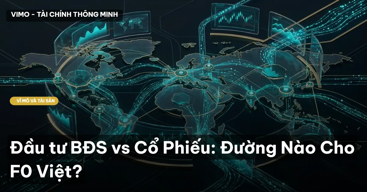 Đầu tư BĐS vs Cổ Phiếu: Đường Nào Cho F0 Việt?