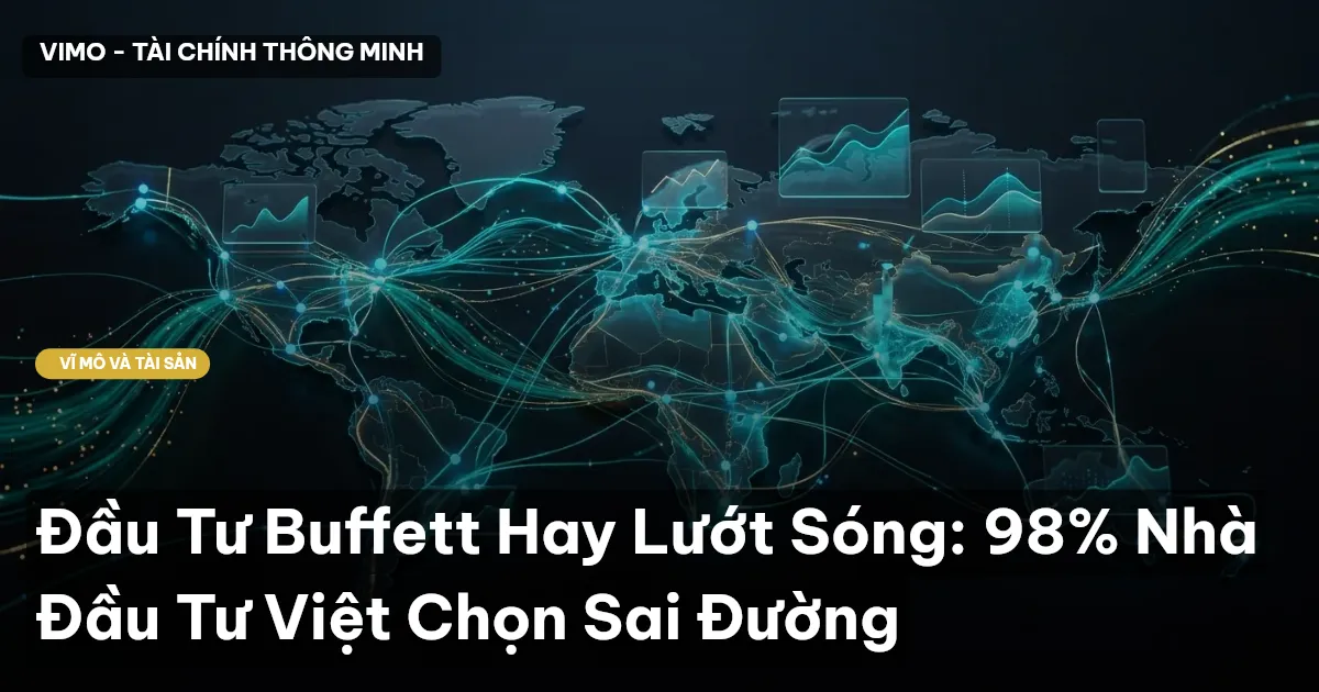 Đầu Tư Buffett Hay Lướt Sóng: 98% Nhà Đầu Tư Việt Chọn Sai Đường