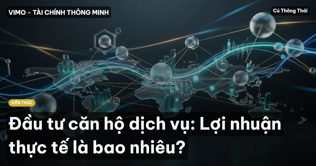 Đầu tư căn hộ dịch vụ: Lợi nhuận thực tế là bao nhiêu?