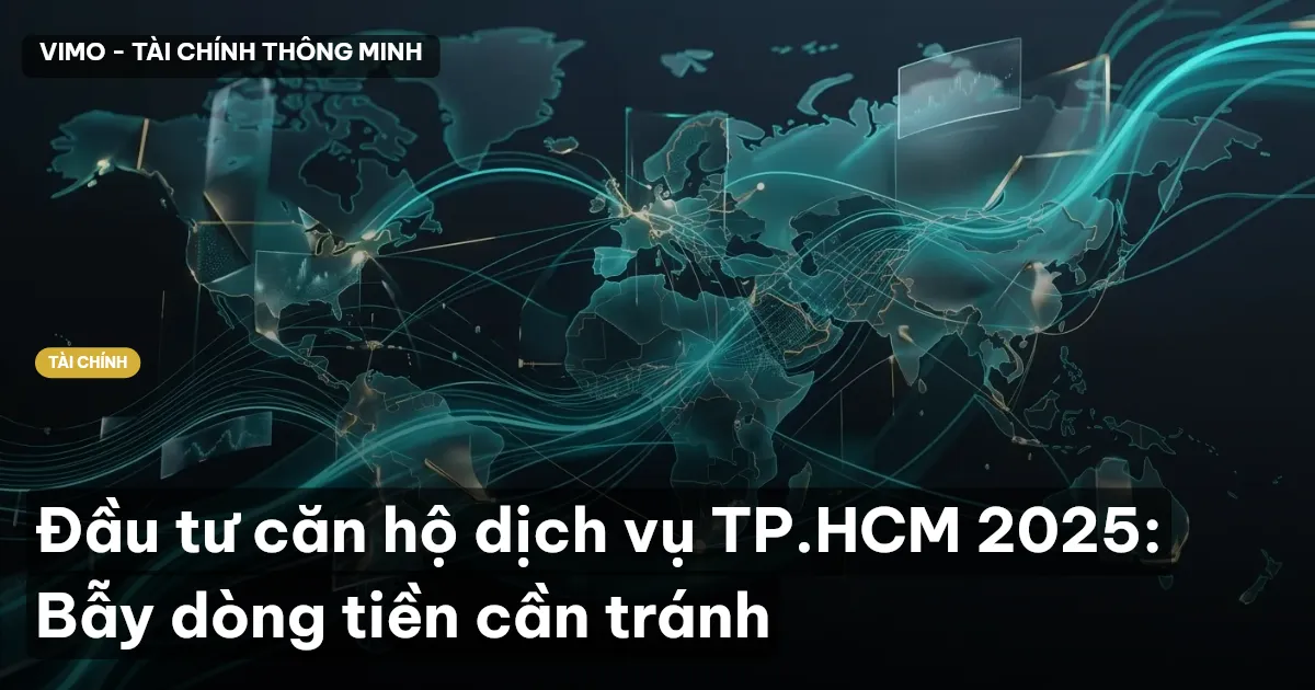 Đầu tư căn hộ dịch vụ TP.HCM 2025: Bẫy dòng tiền cần tránh