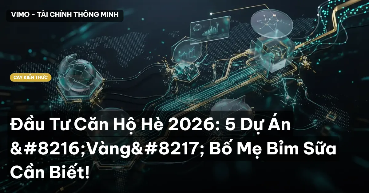 Đầu Tư Căn Hộ Hè 2026: 5 Dự Án ‘Vàng’ Bố Mẹ Bỉm Sữa Cần Biết!