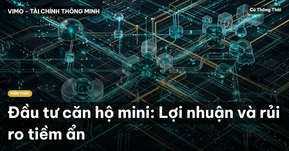 Đầu tư căn hộ mini: Lợi nhuận và rủi ro tiềm ẩn