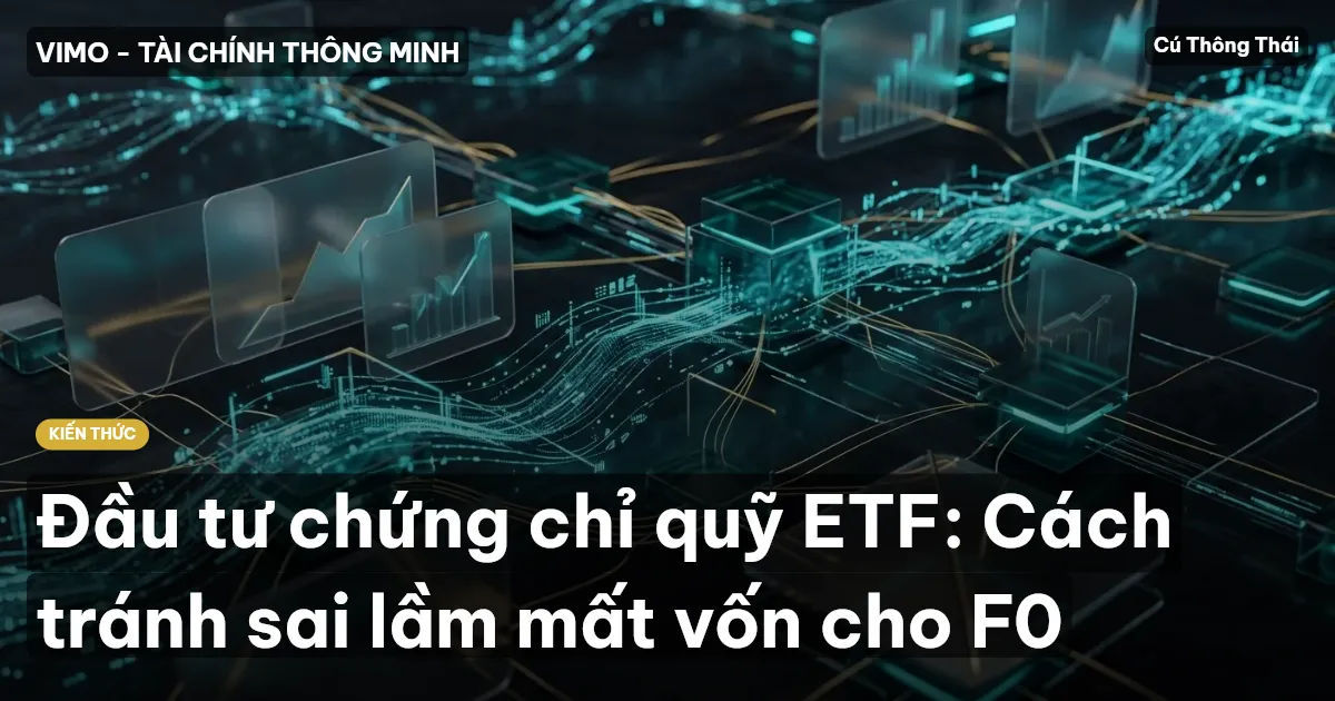 Đầu tư chứng chỉ quỹ ETF: Cách tránh sai lầm mất vốn cho F0