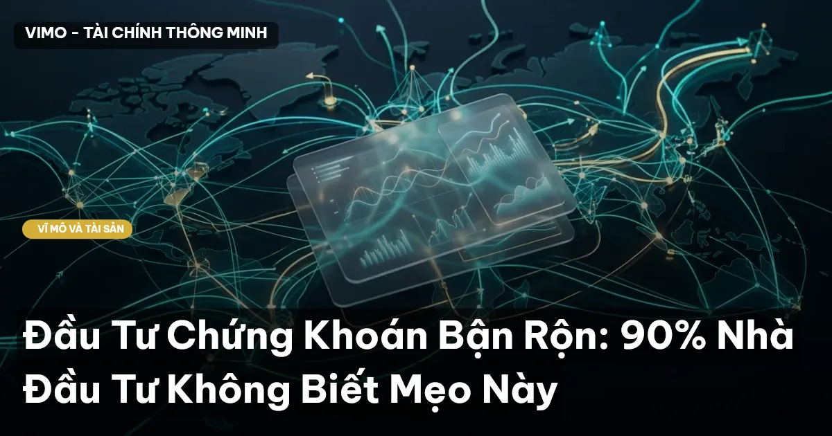 Đầu Tư Chứng Khoán Bận Rộn: 90% Nhà Đầu Tư Không Biết Mẹo Này