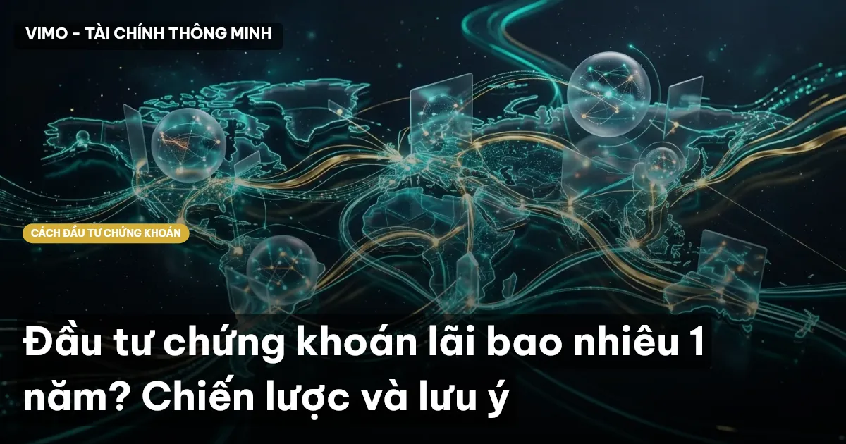 Đầu tư chứng khoán lãi bao nhiêu 1 năm? Chiến lược và lưu ý