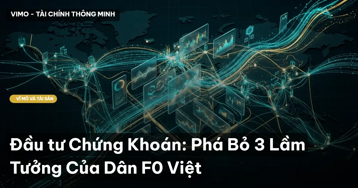 Đầu tư Chứng Khoán: Phá Bỏ 3 Lầm Tưởng Của Dân F0 Việt