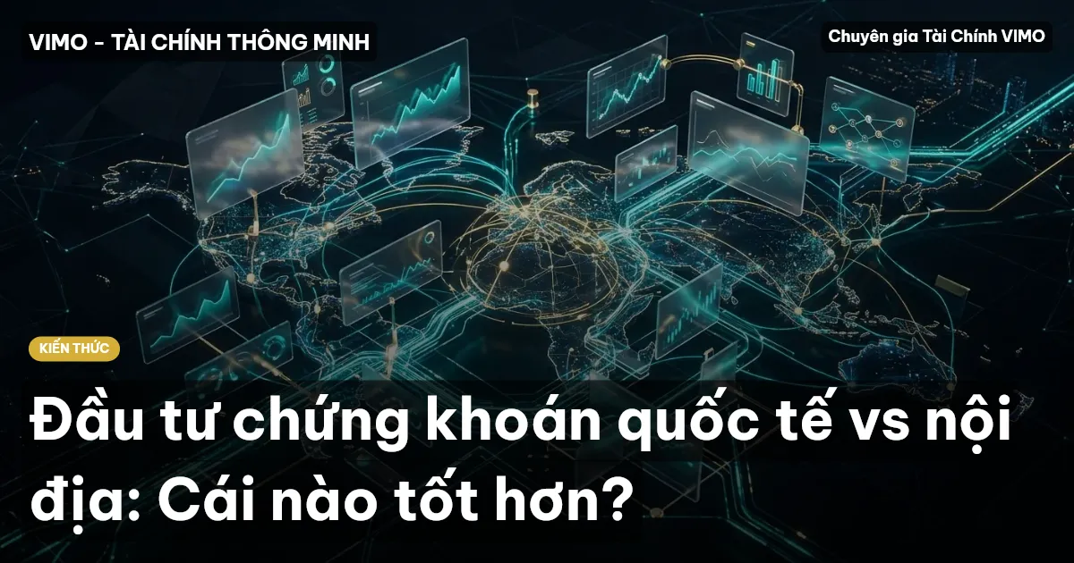 Đầu tư chứng khoán quốc tế vs nội địa: Cái nào tốt hơn?