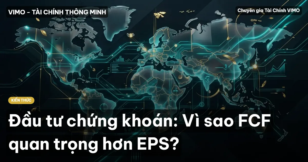 Đầu tư chứng khoán: Vì sao FCF quan trọng hơn EPS?