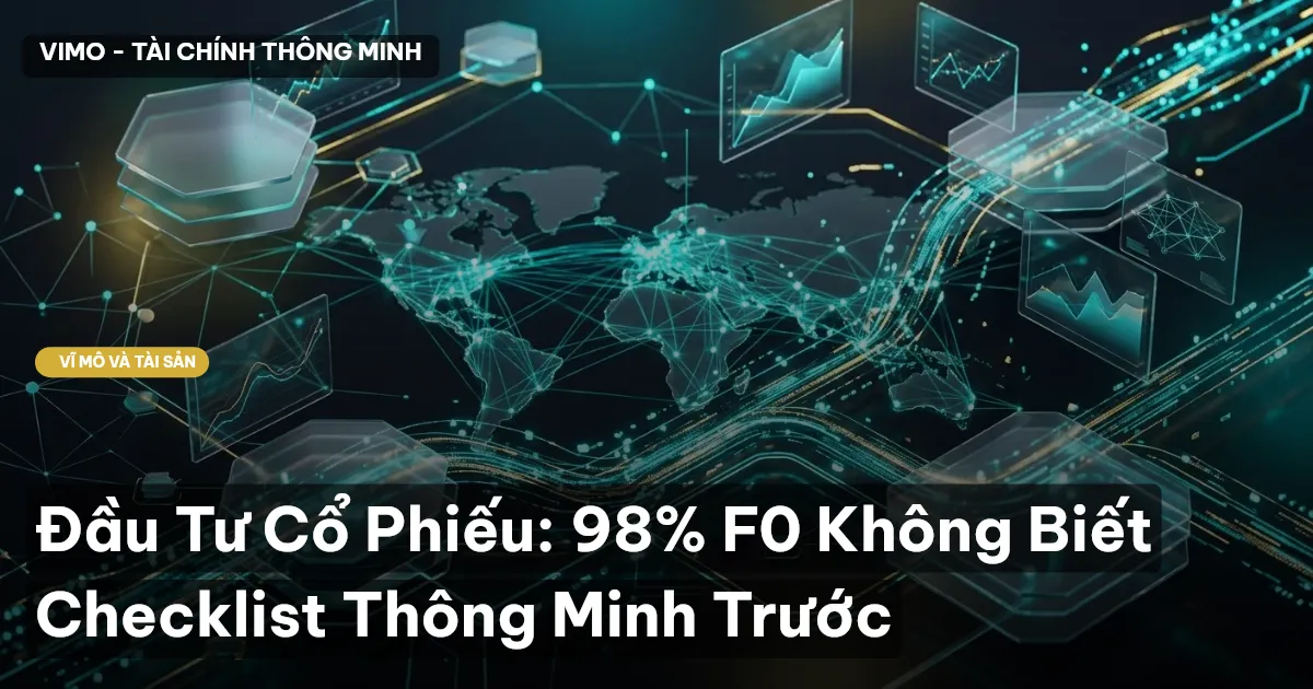 Đầu Tư Cổ Phiếu: 98% F0 Không Biết Checklist Thông Minh Trước