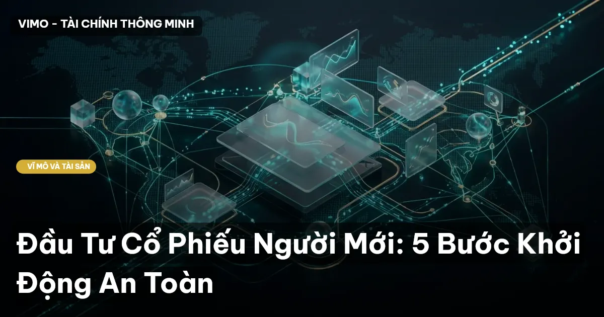 Đầu Tư Cổ Phiếu Người Mới: 5 Bước Khởi Động An Toàn