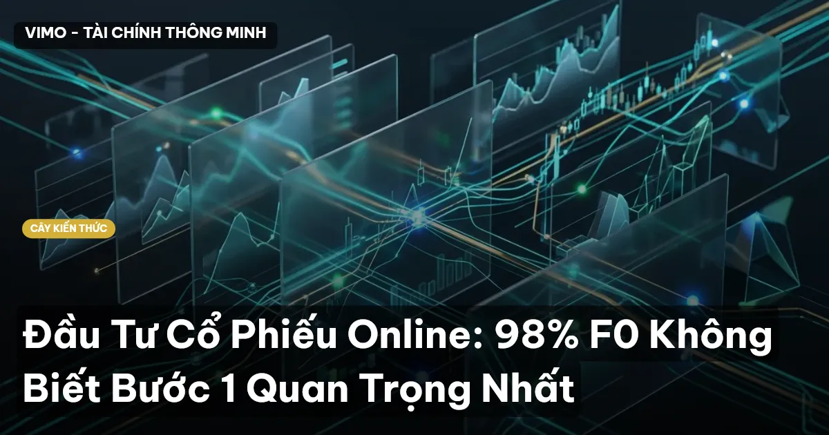 Đầu Tư Cổ Phiếu Online: 98% F0 Không Biết Bước 1 Quan Trọng Nhất