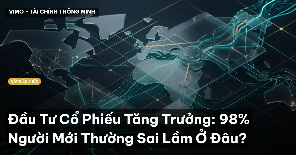 Đầu Tư Cổ Phiếu Tăng Trưởng: 98% Người Mới Thường Sai Lầm Ở Đâu?