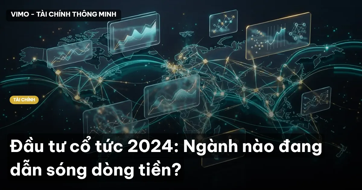 Đầu tư cổ tức 2024: Ngành nào đang dẫn sóng dòng tiền?