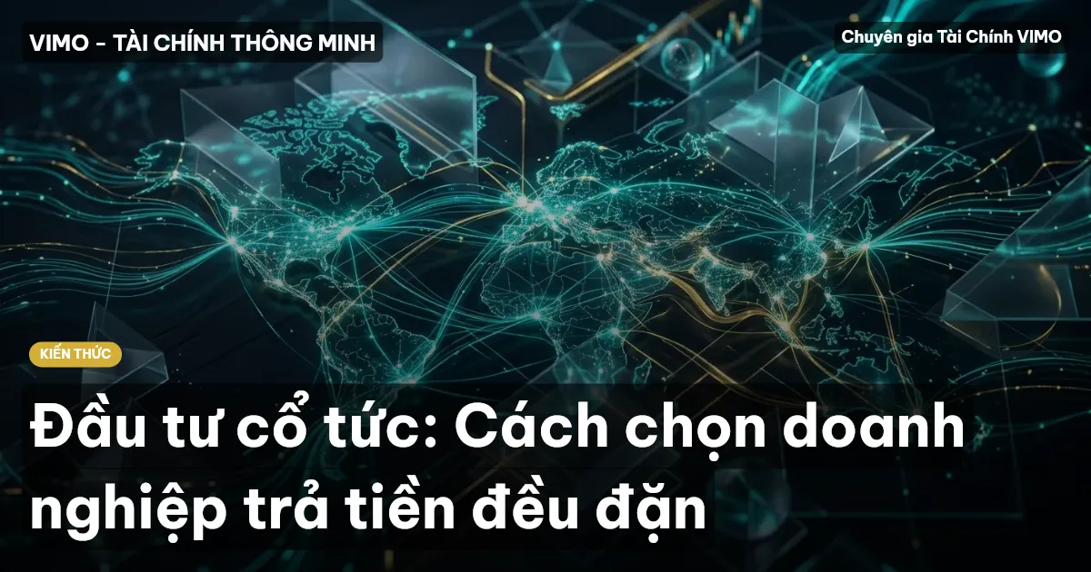 Đầu tư cổ tức: Cách chọn doanh nghiệp trả tiền đều đặn