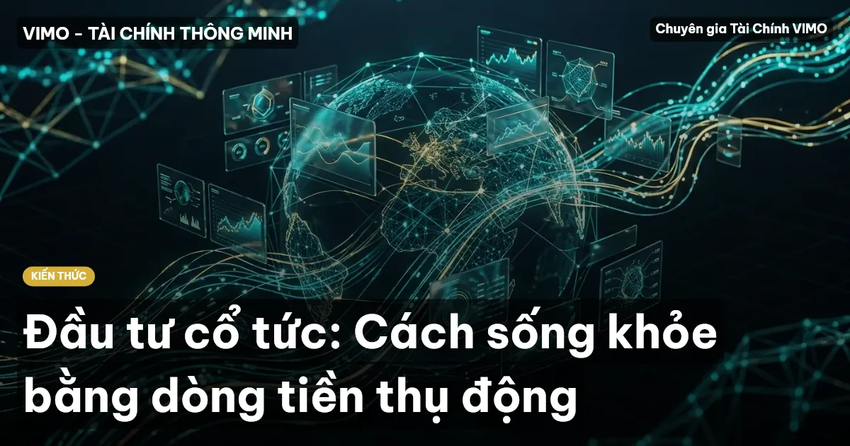 Đầu tư cổ tức: Cách sống khỏe bằng dòng tiền thụ động