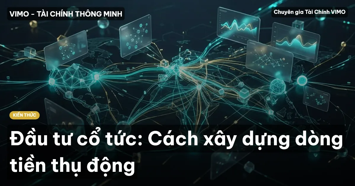 Đầu tư cổ tức: Cách xây dựng dòng tiền thụ động
