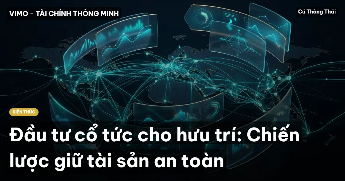 Đầu tư cổ tức cho hưu trí: Chiến lược giữ tài sản an toàn