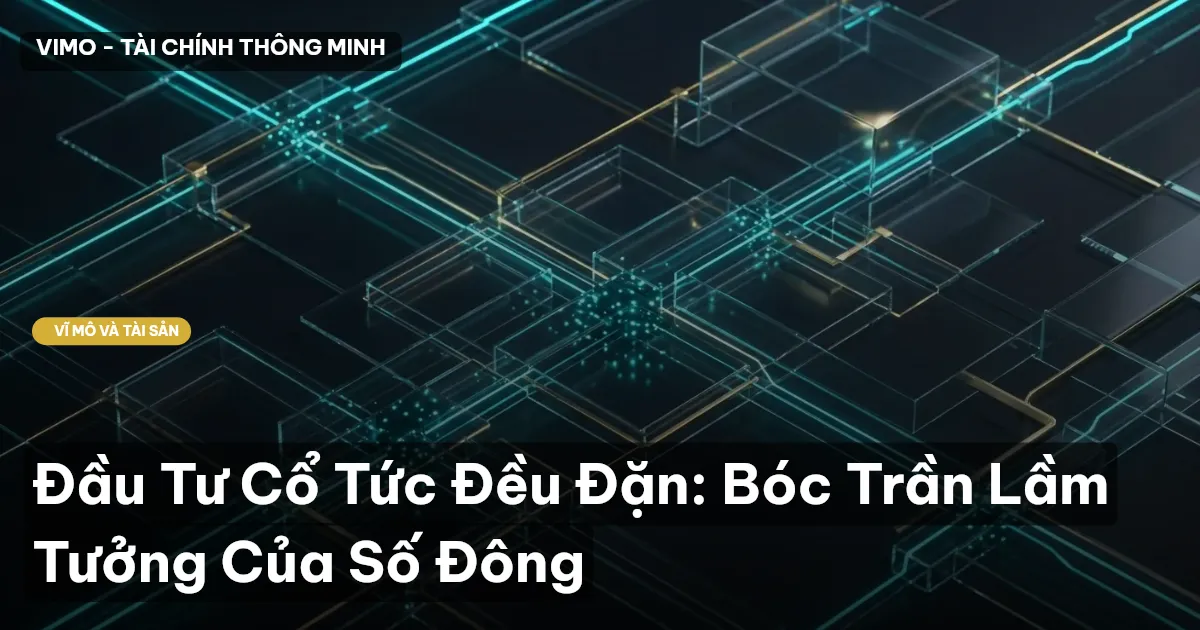 Đầu Tư Cổ Tức Đều Đặn: Bóc Trần Lầm Tưởng Của Số Đông