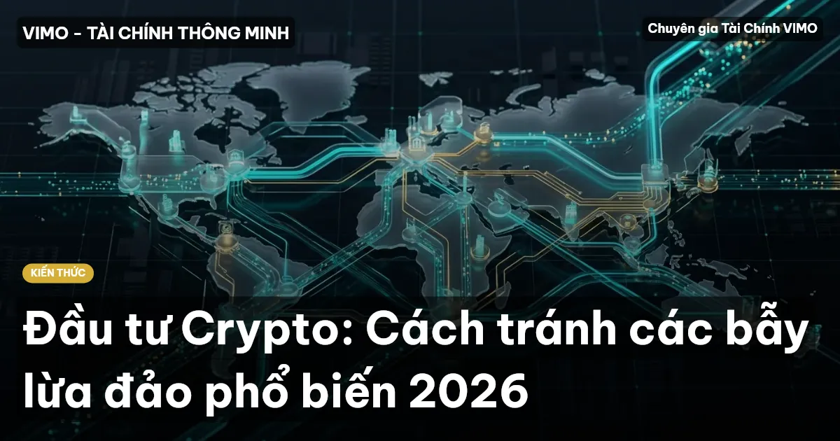 Đầu tư Crypto: Cách tránh các bẫy lừa đảo phổ biến 2026