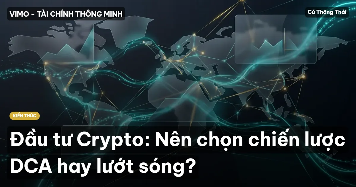 Đầu tư Crypto: Nên chọn chiến lược DCA hay lướt sóng?