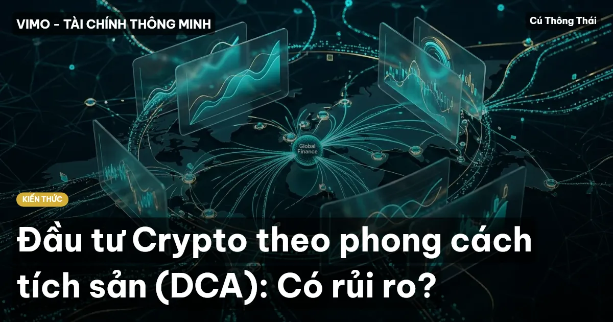Đầu tư Crypto theo phong cách tích sản (DCA): Có rủi ro?