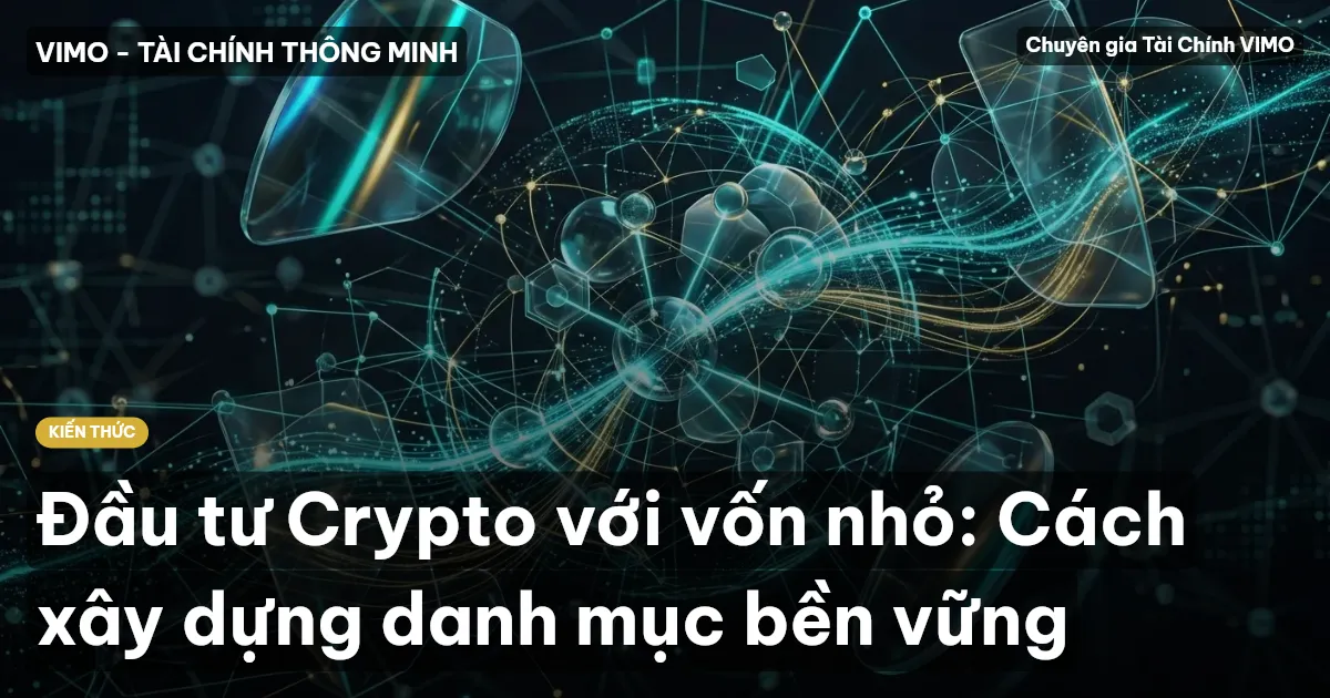 Đầu tư Crypto với vốn nhỏ: Cách xây dựng danh mục bền vững